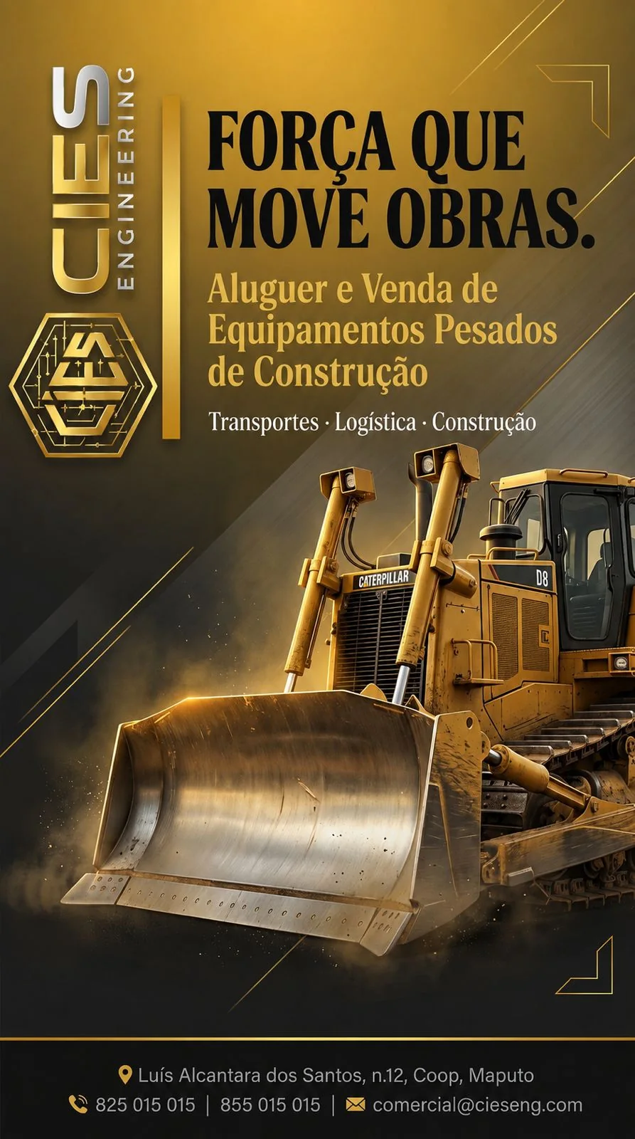 Equipamentos de construção e terraplanagem